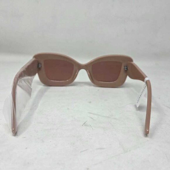 New Eyeking x Anthropologie Butter Cateye cat eye sunglasses in pink main image 5